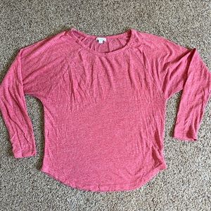 Gap loose fitting long sleeved shirt